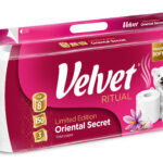 I na toaletě si zasloužíte dotek luxusu. Velvet představuje limitovanou edici Ritual s podmanivou vůní Orientu